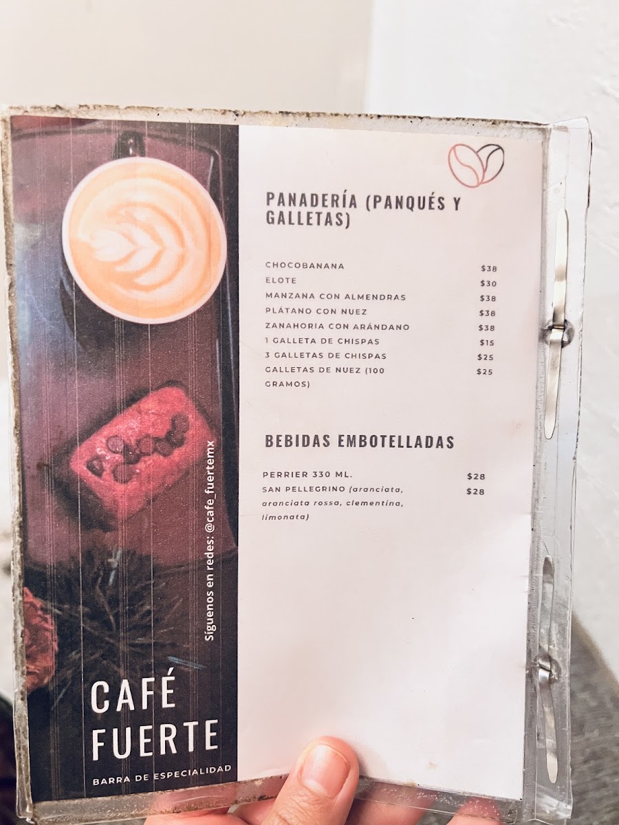 CAFÉ FUERTE Menu - Image 5